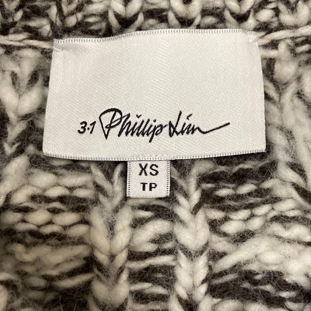 Other Other 3.1 Phillip Lim Wool Cable Knit Zip Jacket Textile Outerwear DUTY FREE for USA Size ONE SIZE - 6 Thumbnail