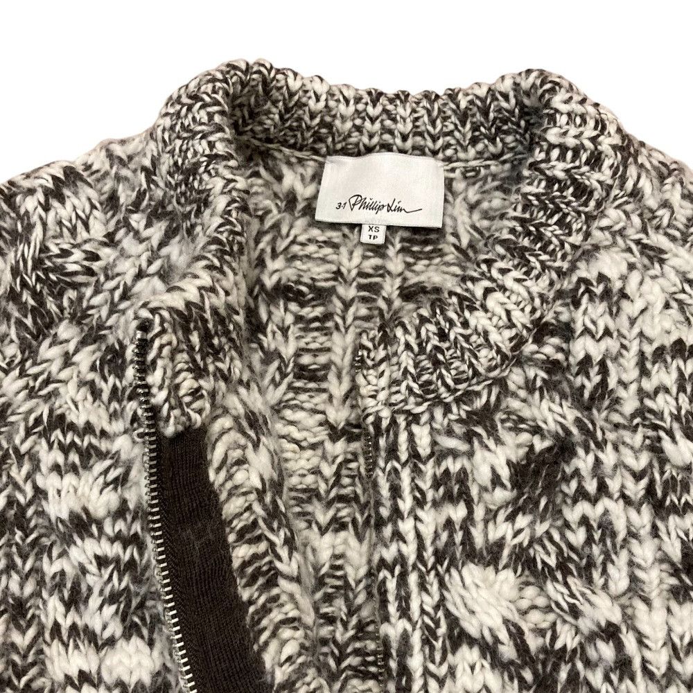 Other Other 3.1 Phillip Lim Wool Cable Knit Zip Jacket Textile Outerwear DUTY FREE for USA Size ONE SIZE - 4 Thumbnail
