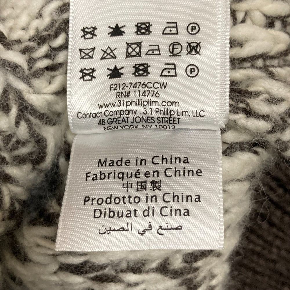 Other Other 3.1 Phillip Lim Wool Cable Knit Zip Jacket Textile Outerwear DUTY FREE for USA Size ONE SIZE - 8 Thumbnail