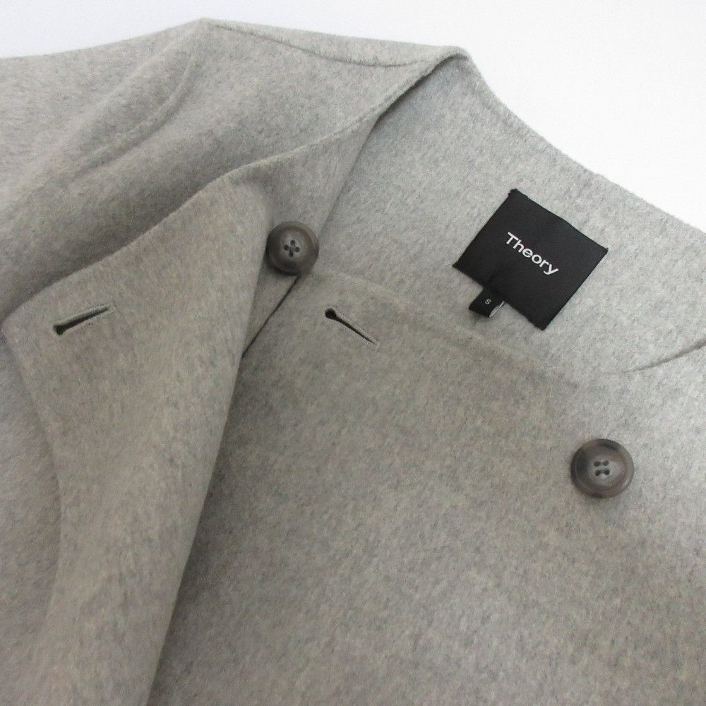 Theory Theory Theory Double Face Cashmere Coat Textile Outerwear DUTY FREE for USA Size ONE SIZE - 7 Thumbnail