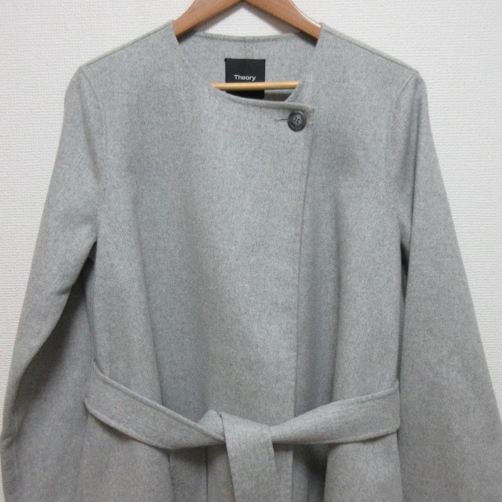 Theory Theory Theory Double Face Cashmere Coat Textile Outerwear DUTY FREE for USA Size ONE SIZE - 4 Thumbnail