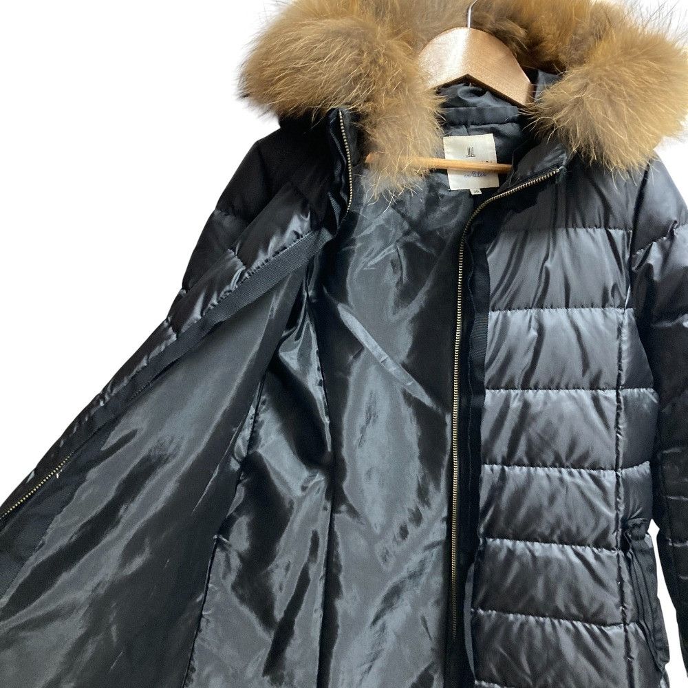 Lanvin Lanvin LANVIN en Bleu Lace Raccoon Fur Long Down Coat Textile Outerwear DUTY FREE for USA Size ONE SIZE - 3 Thumbnail