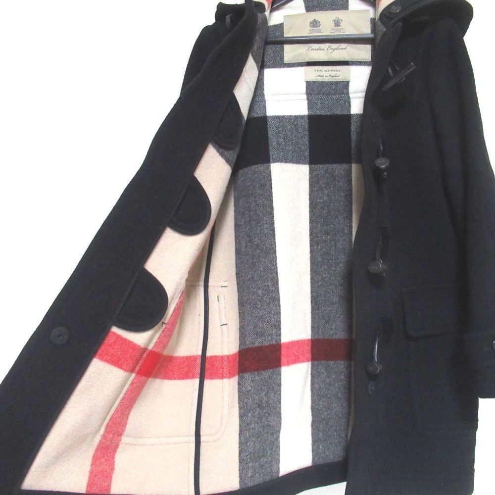 Burberry Burberry Burberry THE MERSEY Melton Duffle Coat Textile Outerwear DUTY FREE for USA Size ONE SIZE - 4 Thumbnail