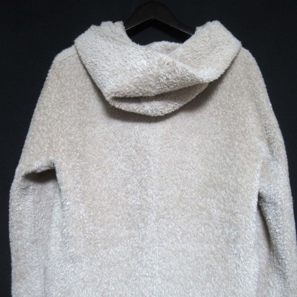 Max Mara Max Mara Max Mara Studio Alpaca Shaggy Hooded Coat Fur Outerwear DUTY FREE for USA Size ONE SIZE - 5 Thumbnail