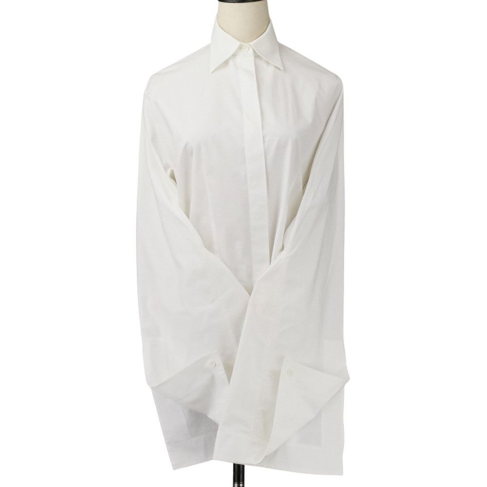 Celine Celine Celine Chunky Sleeve Shirt Cotton Shirt Textile Dress Shirt DUTY FREE for USA Size ONE SIZE - 2 Thumbnail