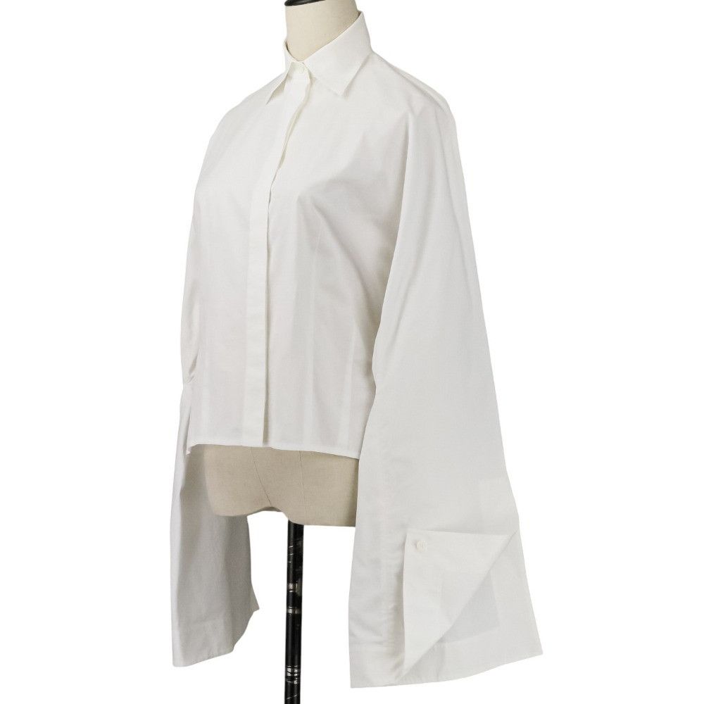 Celine Celine Celine Chunky Sleeve Shirt Cotton Shirt Textile Dress Shirt DUTY FREE for USA Size ONE SIZE - 5 Thumbnail
