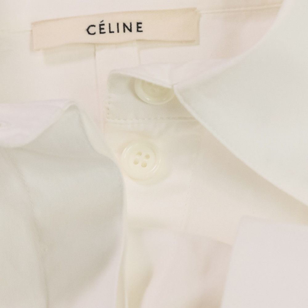 Celine Celine Celine Chunky Sleeve Shirt Cotton Shirt Textile Dress Shirt DUTY FREE for USA Size ONE SIZE - 11 Thumbnail