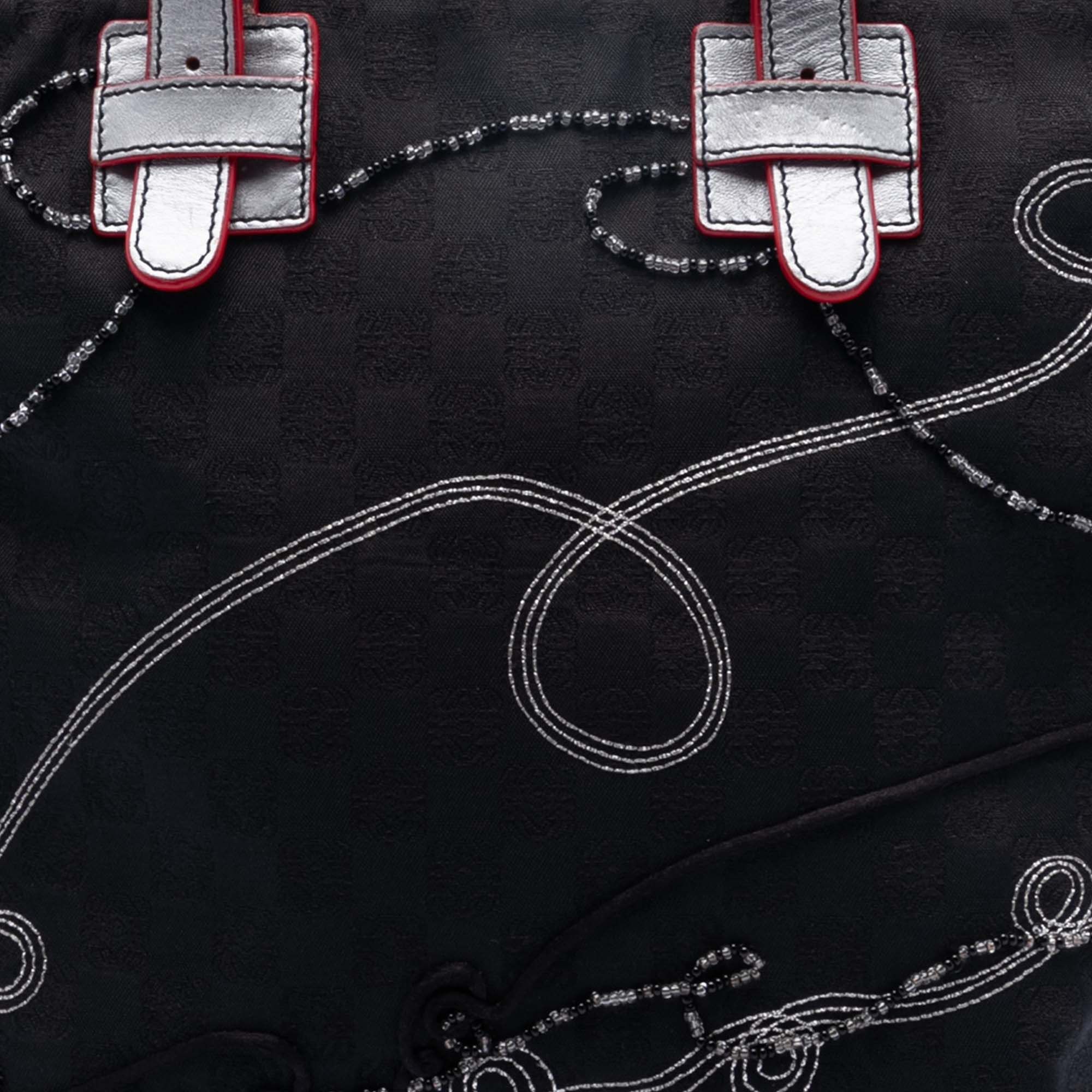 Loewe LOEWE Anagram Beaded Jacquard Tote Size ONE SIZE - 6 Thumbnail