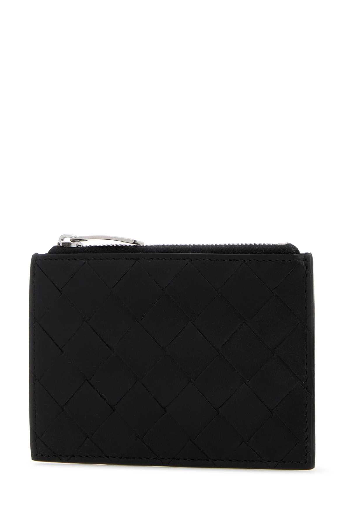 Bottega Veneta Black Leather Card Holder Size ONE SIZE - 2 Thumbnail