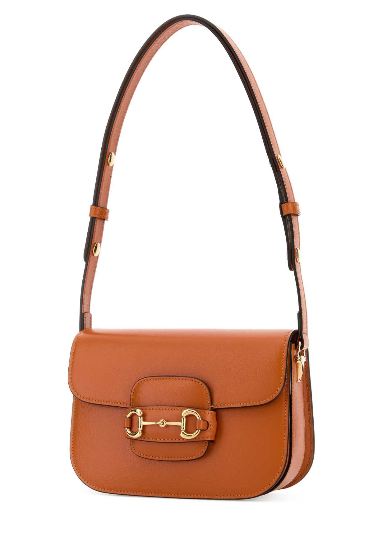 Gucci Orange Small Gucci Horsebit 1955 Shoulder Bag Size ONE SIZE - 2 Thumbnail