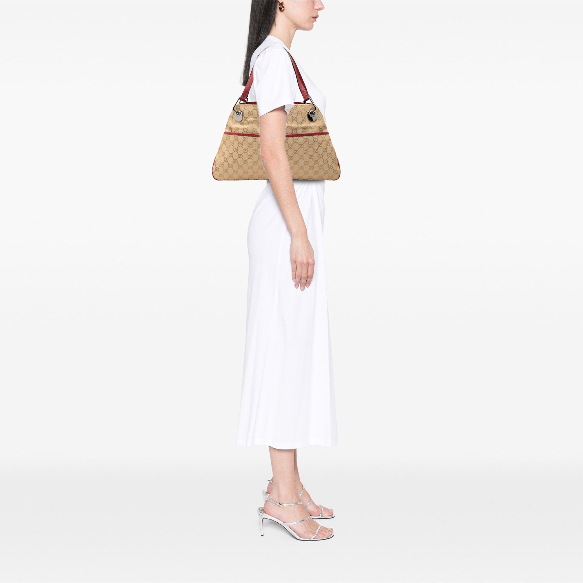 Gucci Gucci GG Canvas Eclipse Shoulder Bag Size ONE SIZE - 7 Thumbnail