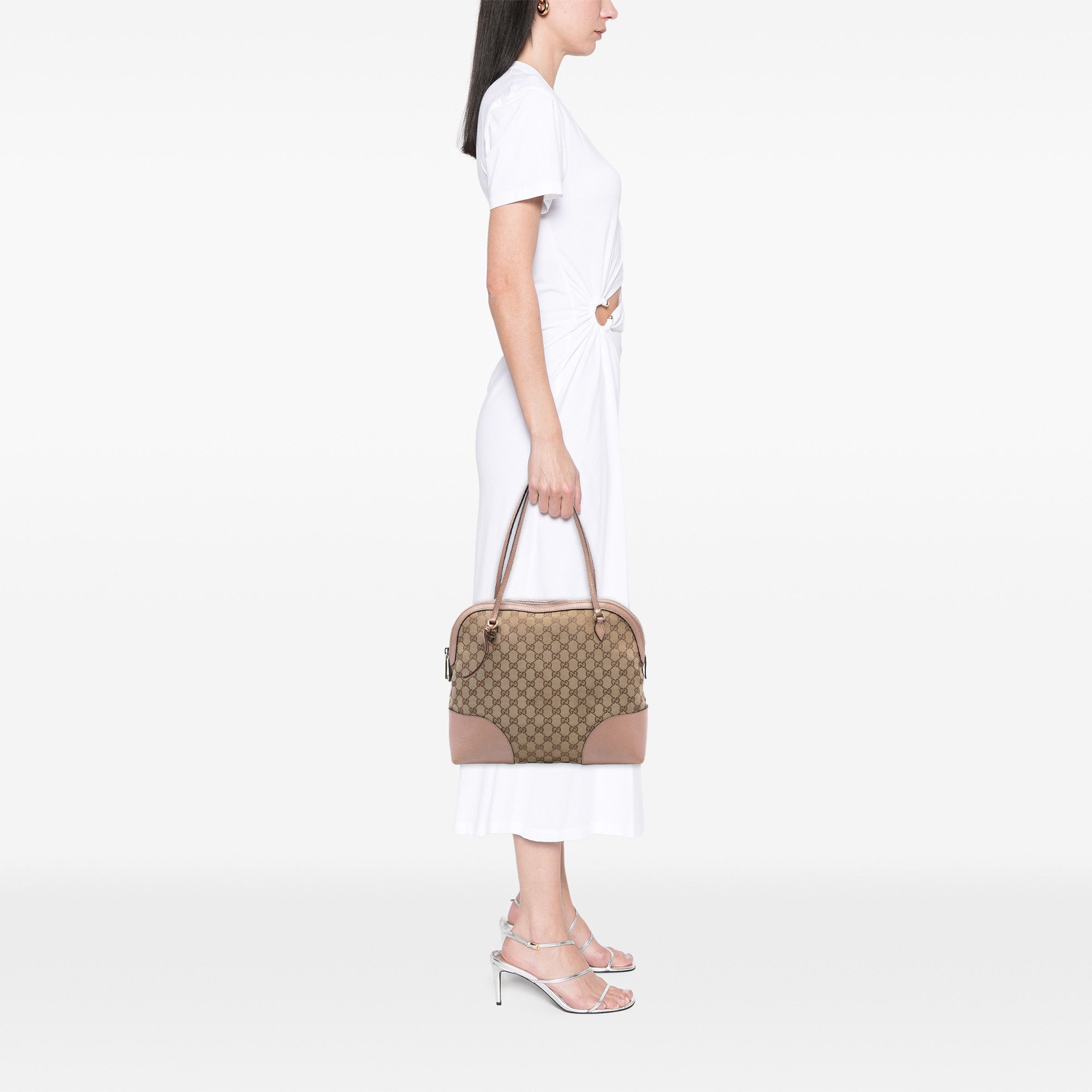 Gucci Gucci Medium GG Canvas Bree Dome Tote Size ONE SIZE - 7 Thumbnail