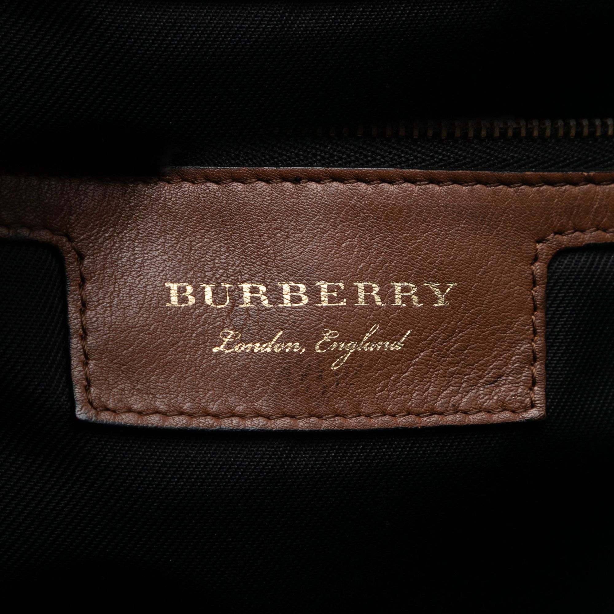 Burberry Burberry Small Haymarket Check Canvas and Leather Canterbury Tote Size ONE SIZE - 5 Thumbnail