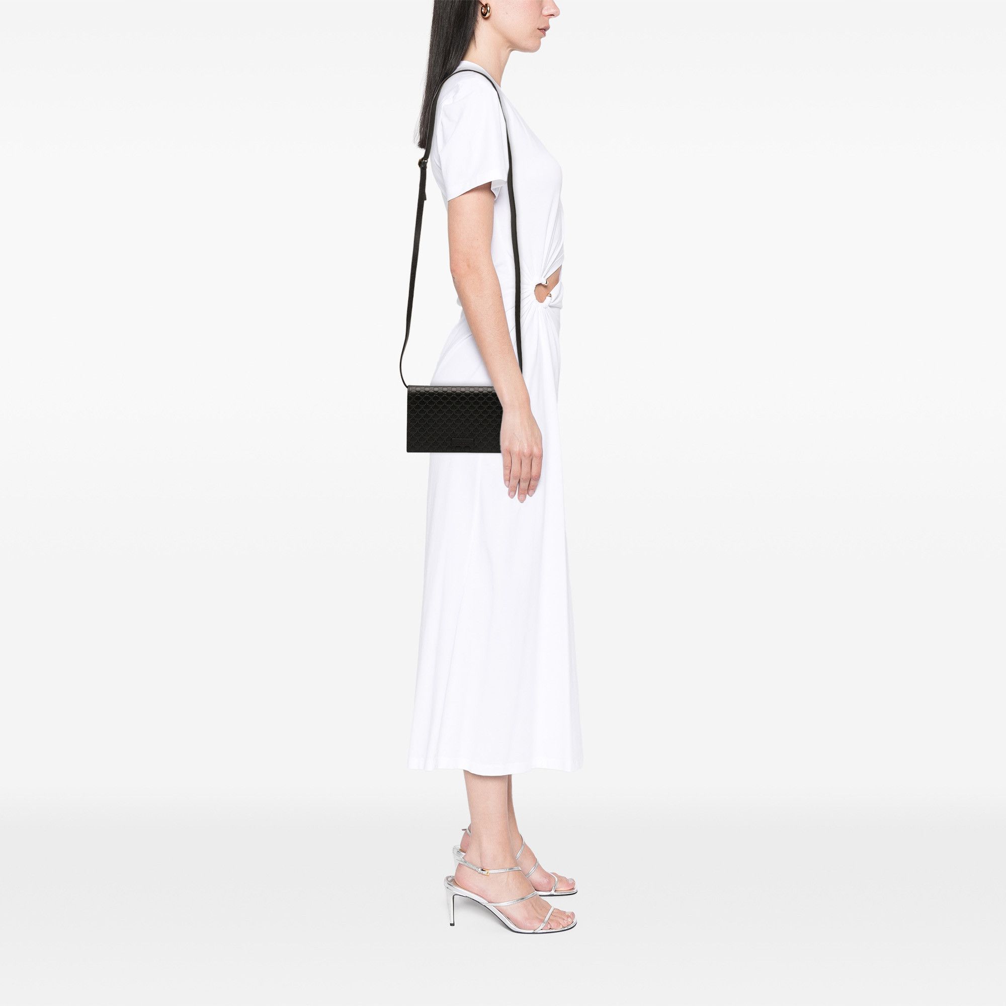 Gucci Gucci Microguccissima Wallet on Strap Size ONE SIZE - 10 Thumbnail