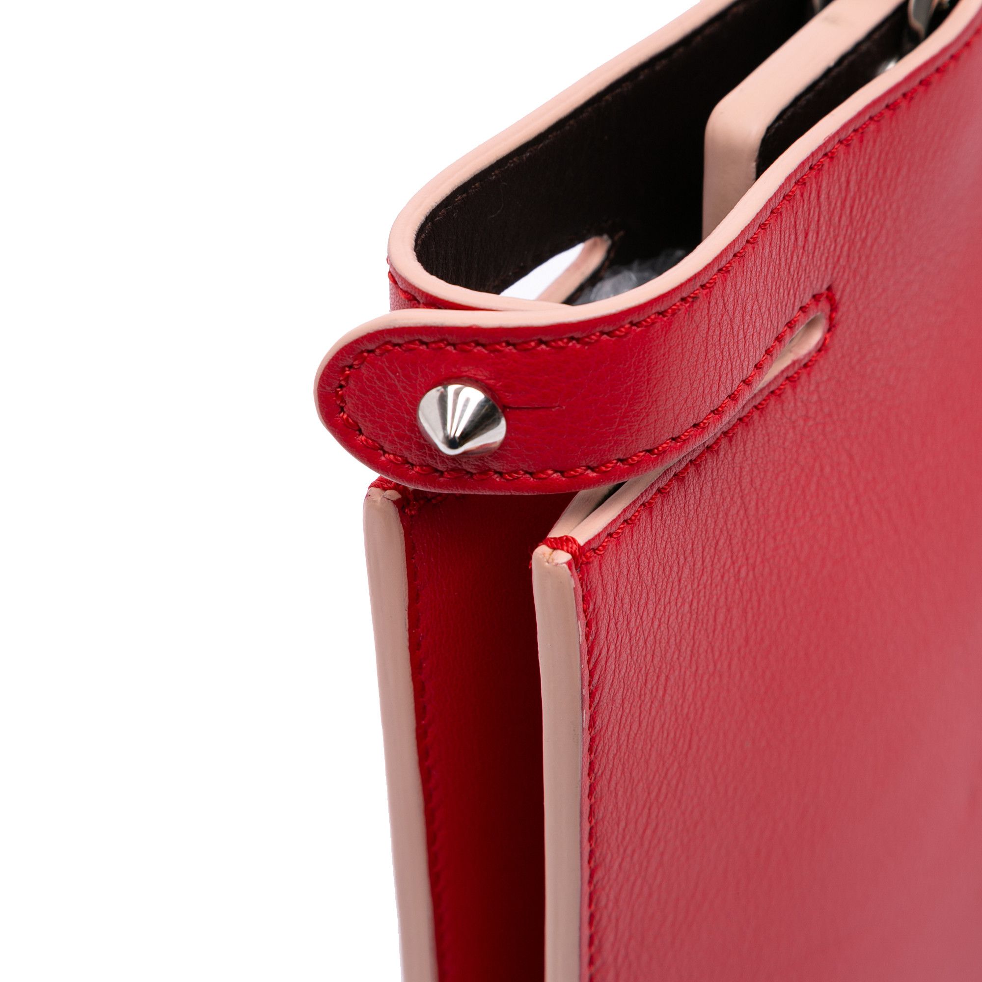 Fendi Fendi Leather Peekaboo Clutch Crossbody Size ONE SIZE - 9 Thumbnail