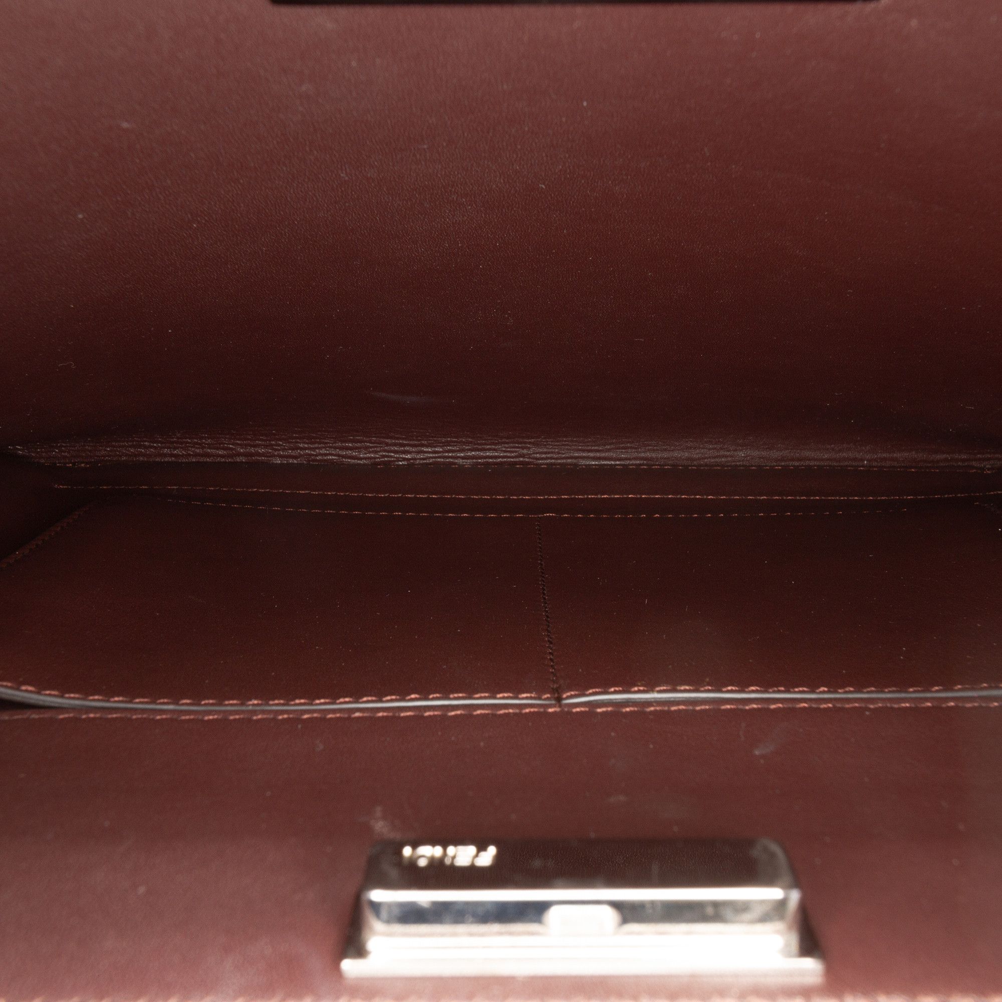 Fendi Fendi Leather Peekaboo Clutch Crossbody Size ONE SIZE - 5 Thumbnail