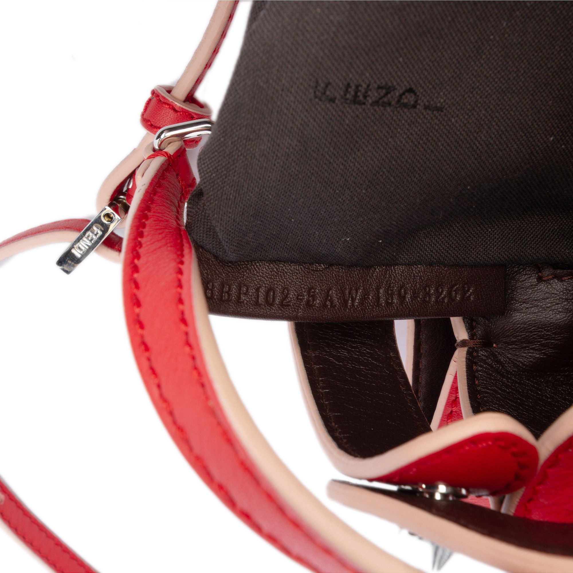 Fendi Fendi Leather Peekaboo Clutch Crossbody Size ONE SIZE - 7 Thumbnail
