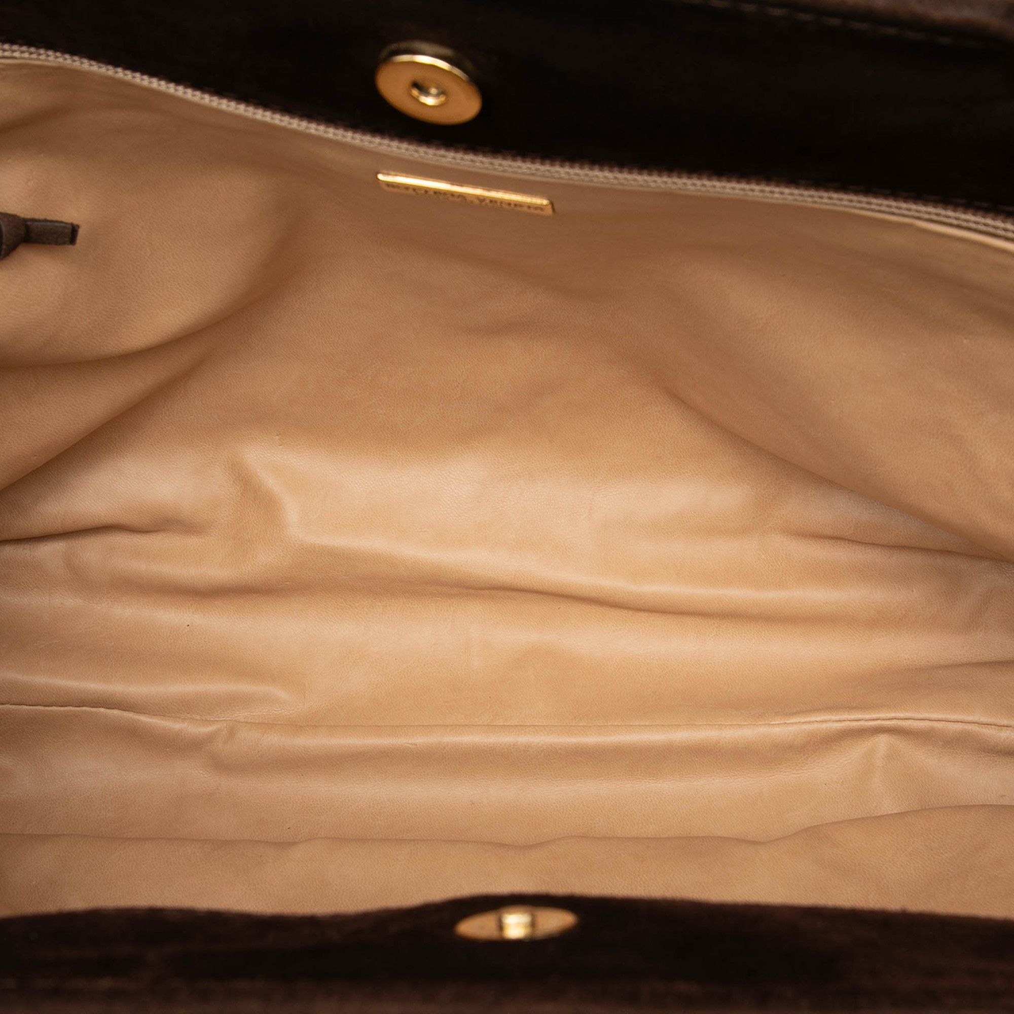 Bottega Veneta Bottega Veneta Suede Intrecciato Tote Size ONE SIZE - 4 Thumbnail