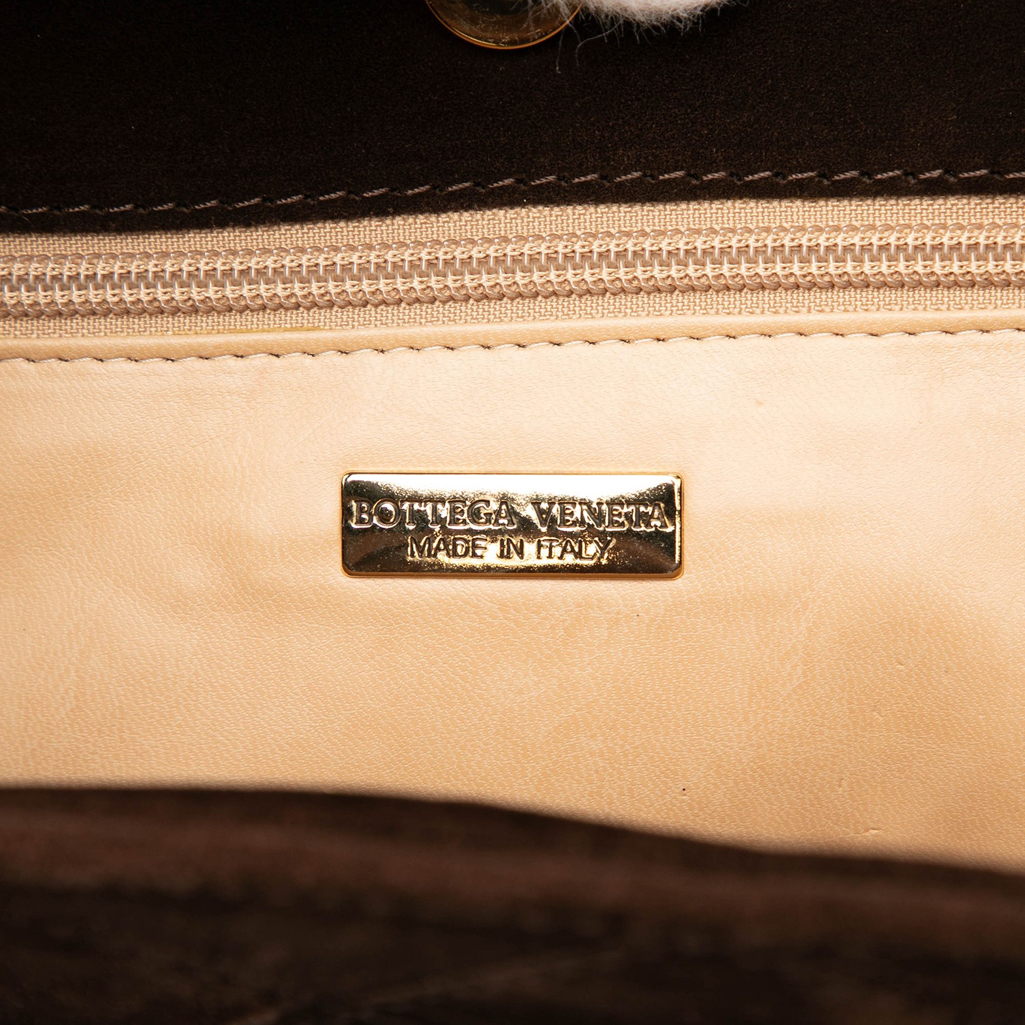 Bottega Veneta Bottega Veneta Suede Intrecciato Tote Size ONE SIZE - 5 Thumbnail