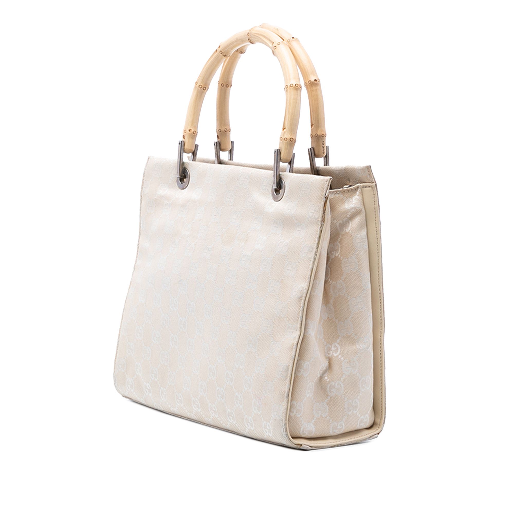 Gucci Gucci GG Canvas Bamboo Satchel Size ONE SIZE - 2 Thumbnail