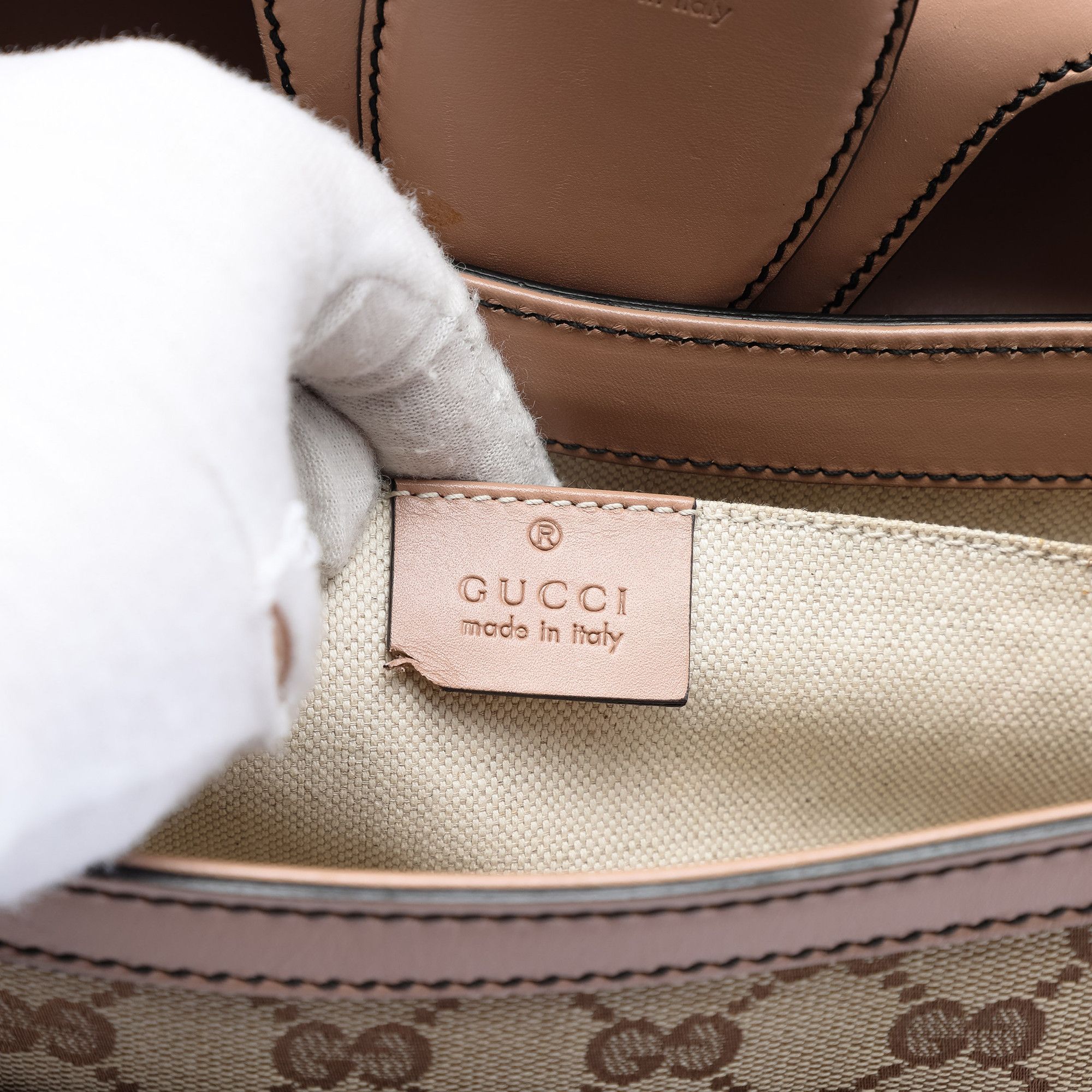 Gucci Gucci Medium GG Canvas Emily Shoulder Bag Size ONE SIZE - 5 Thumbnail
