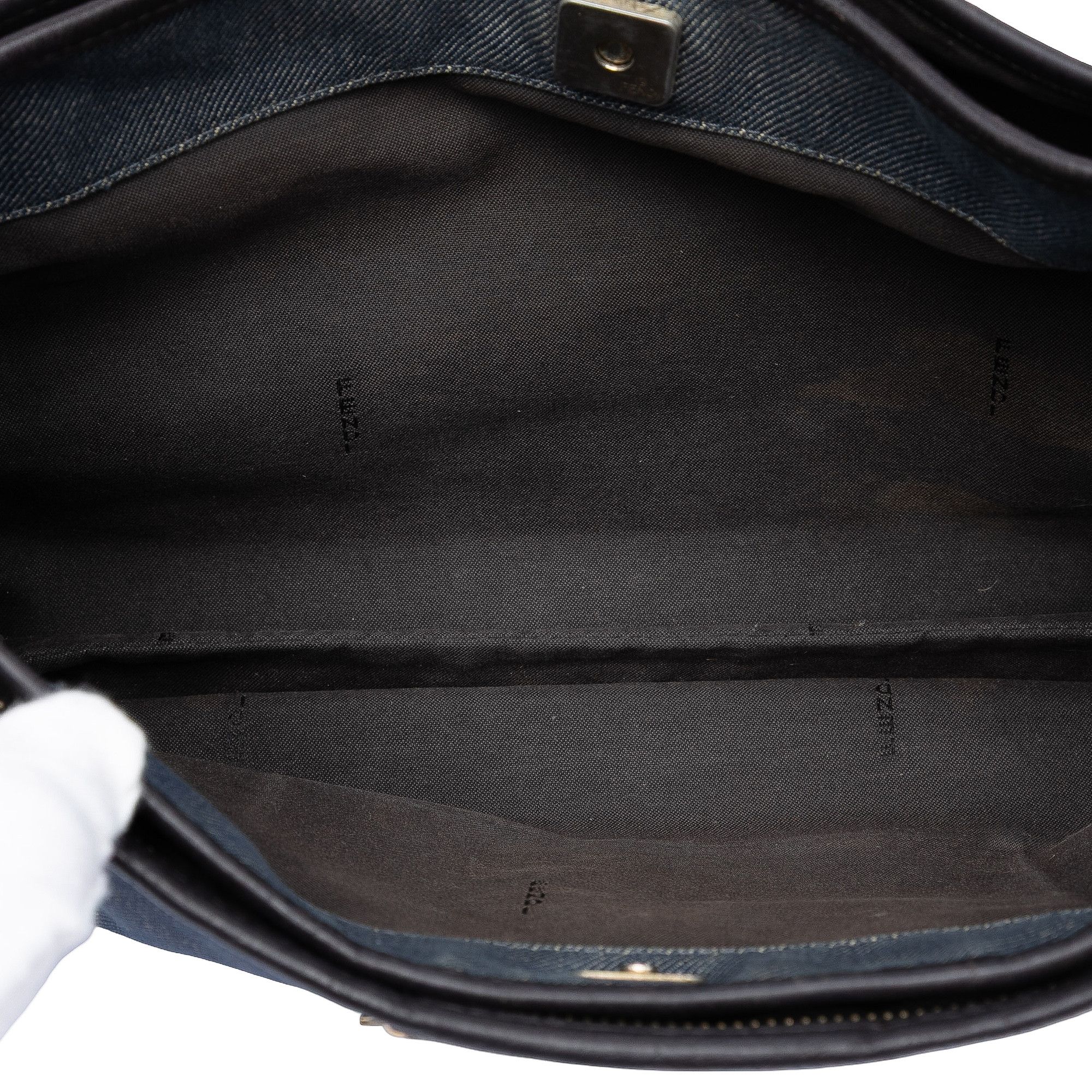 Fendi Fendi Denim Pochette Crossbody Size ONE SIZE - 4 Thumbnail