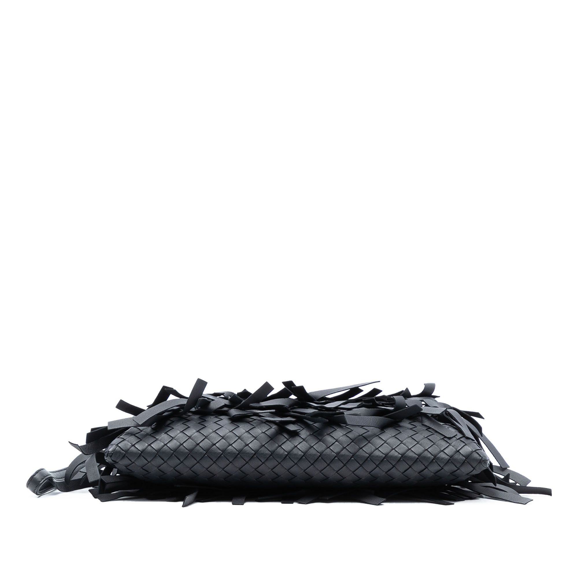 Bottega Veneta Bottega Veneta Nappa Intrecciato Palio Fringe Clutch Size ONE SIZE - 3 Thumbnail