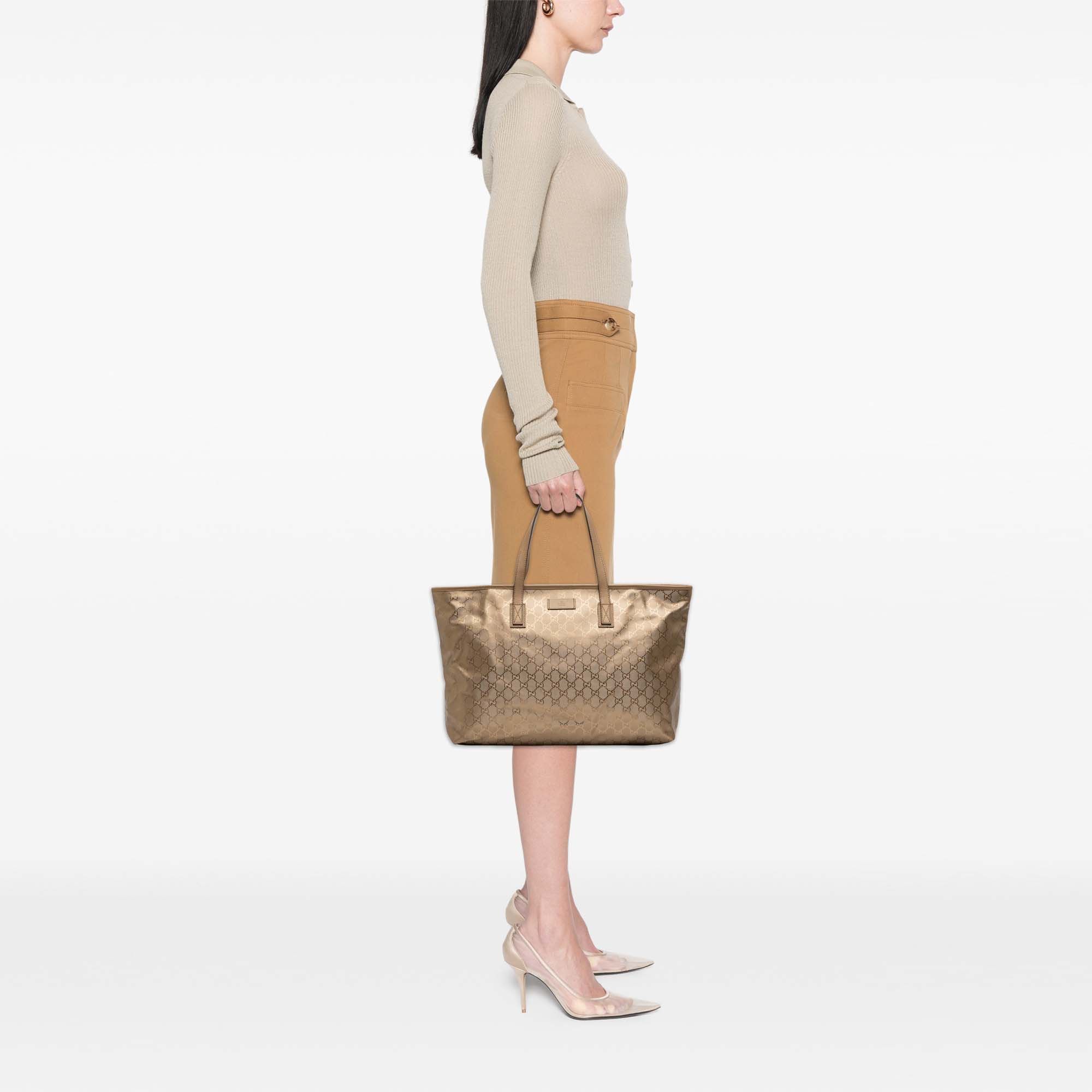 Gucci Gucci Large GG Imprime Tote Size ONE SIZE - 12 Thumbnail