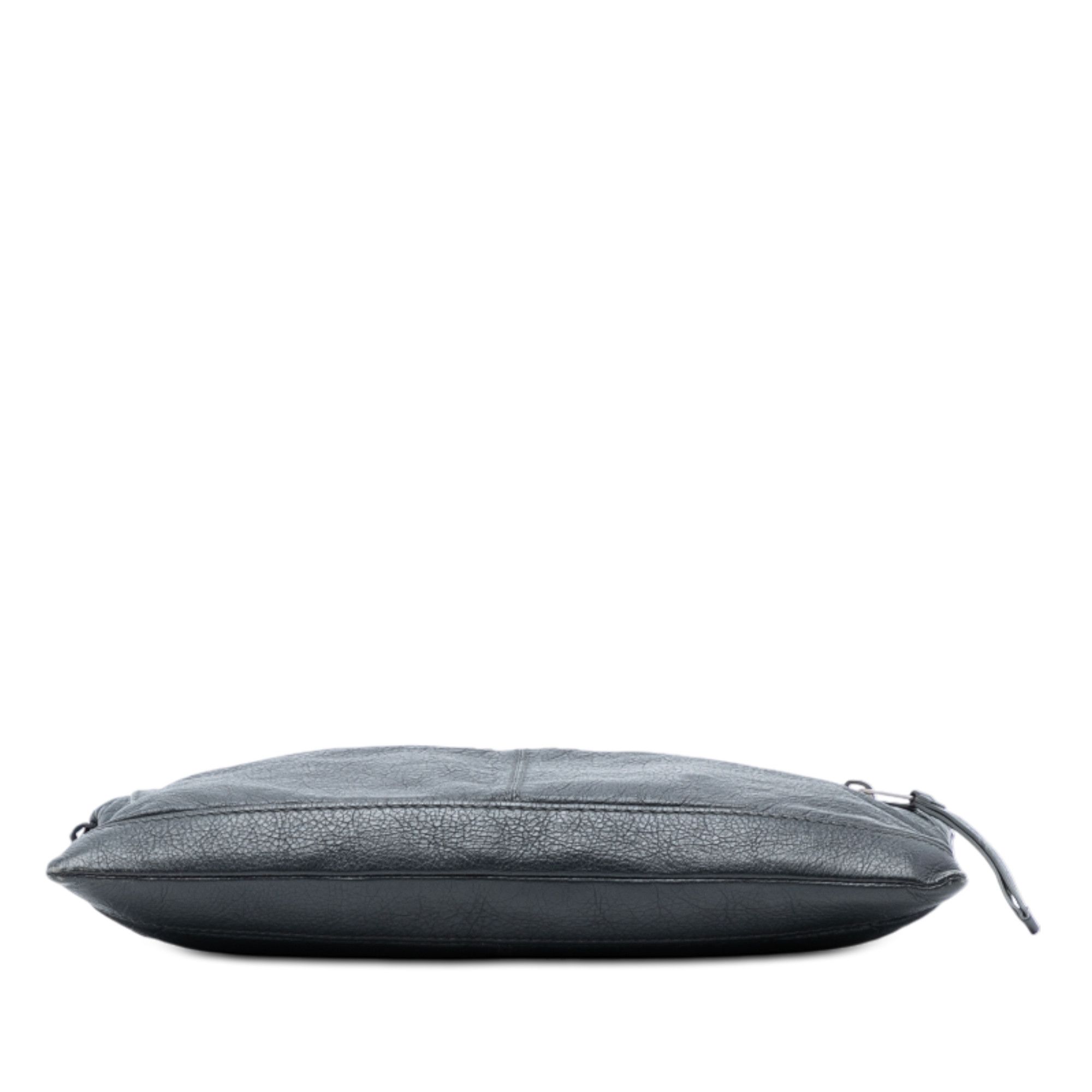 Balenciaga Balenciaga Lambskin Motocross Classic Clip M Clutch Size ONE SIZE - 3 Thumbnail