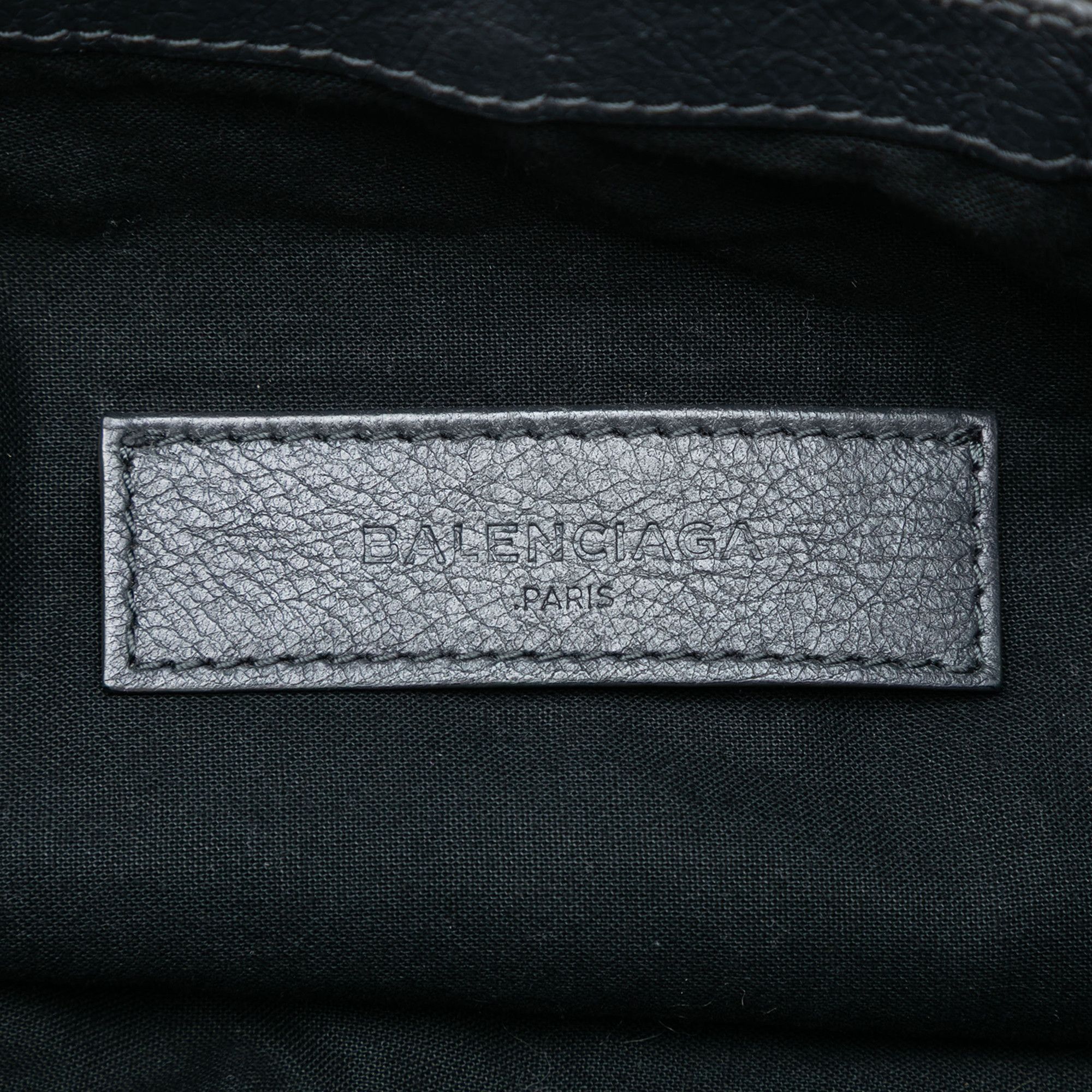 Balenciaga Balenciaga Lambskin Motocross Classic Clip M Clutch Size ONE SIZE - 6 Thumbnail