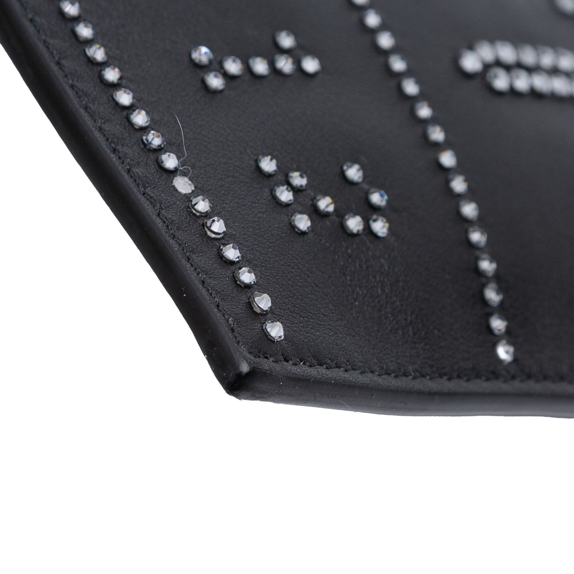 Versace Versace Crystal Embellished Leather Clutch Size ONE SIZE - 7 Thumbnail