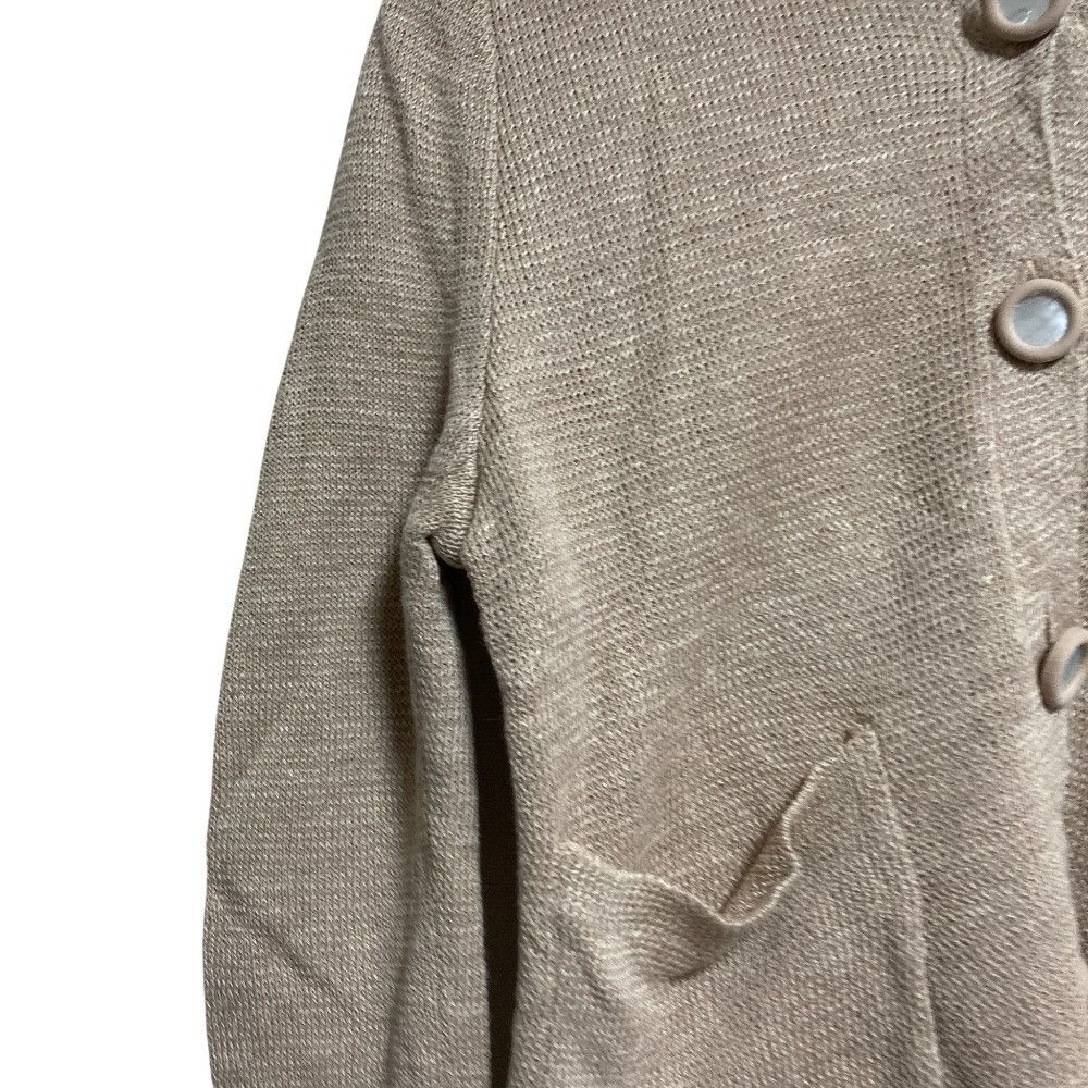 mina perhonen Mina Perhonen mina perhonen nostalgia Linen Knit Cardigan Textile Tops DUTY FREE for USA Size ONE SIZE - 3 Thumbnail