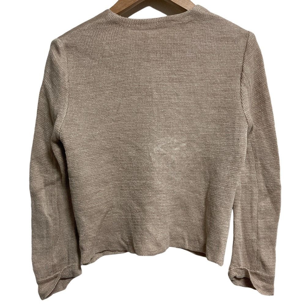 mina perhonen Mina Perhonen mina perhonen nostalgia Linen Knit Cardigan Textile Tops DUTY FREE for USA Size ONE SIZE - 2 Thumbnail
