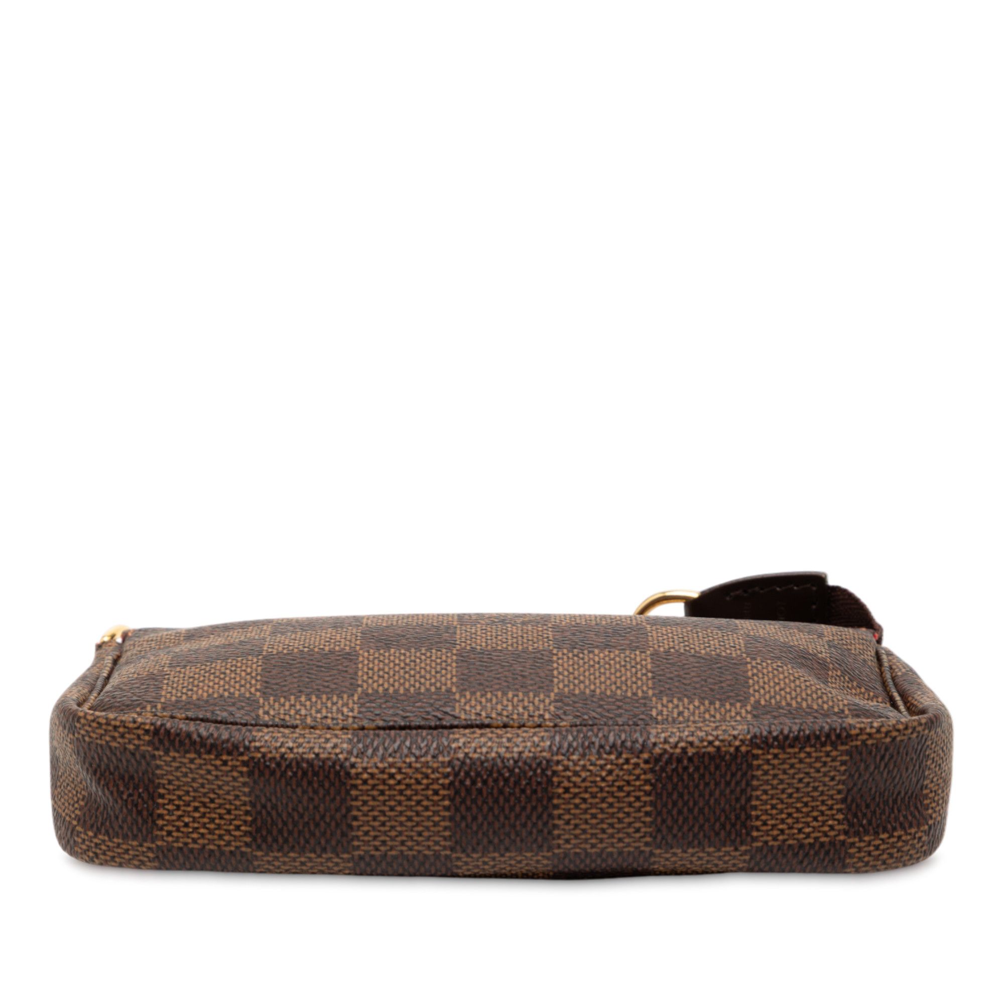 Louis Vuitton Louis Vuitton Damier Ebene Mini Pochette Accessoires Size ONE SIZE - 3 Thumbnail