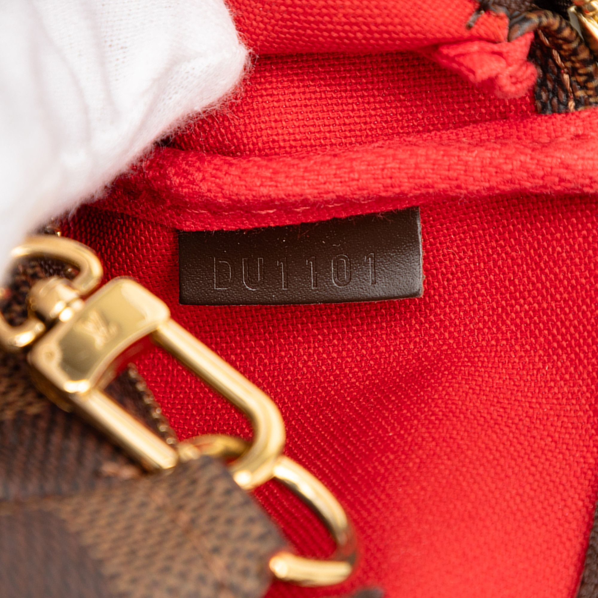 Louis Vuitton Louis Vuitton Damier Ebene Mini Pochette Accessoires Size ONE SIZE - 5 Thumbnail