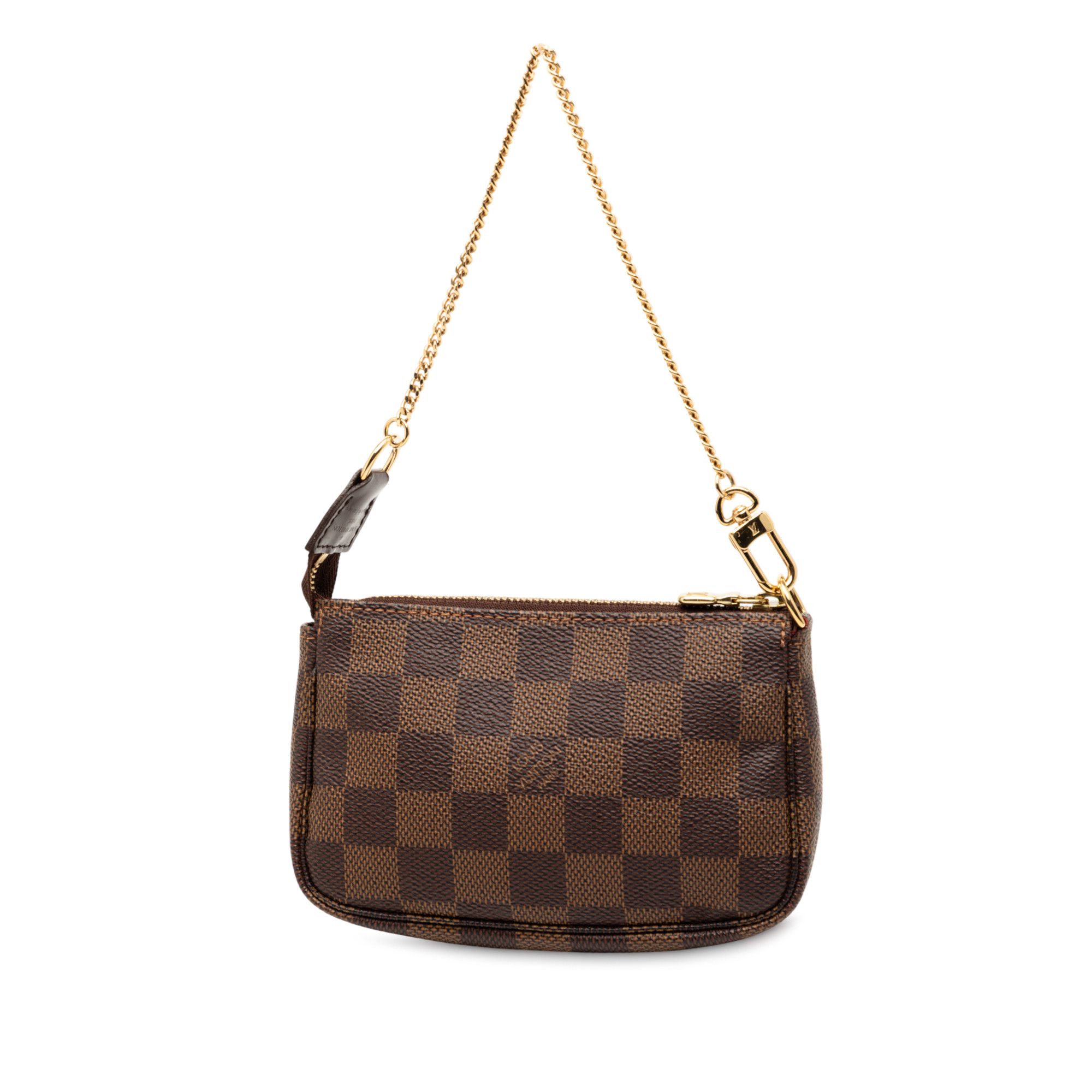 Louis Vuitton Louis Vuitton Damier Ebene Mini Pochette Accessoires Size ONE SIZE - 2 Thumbnail