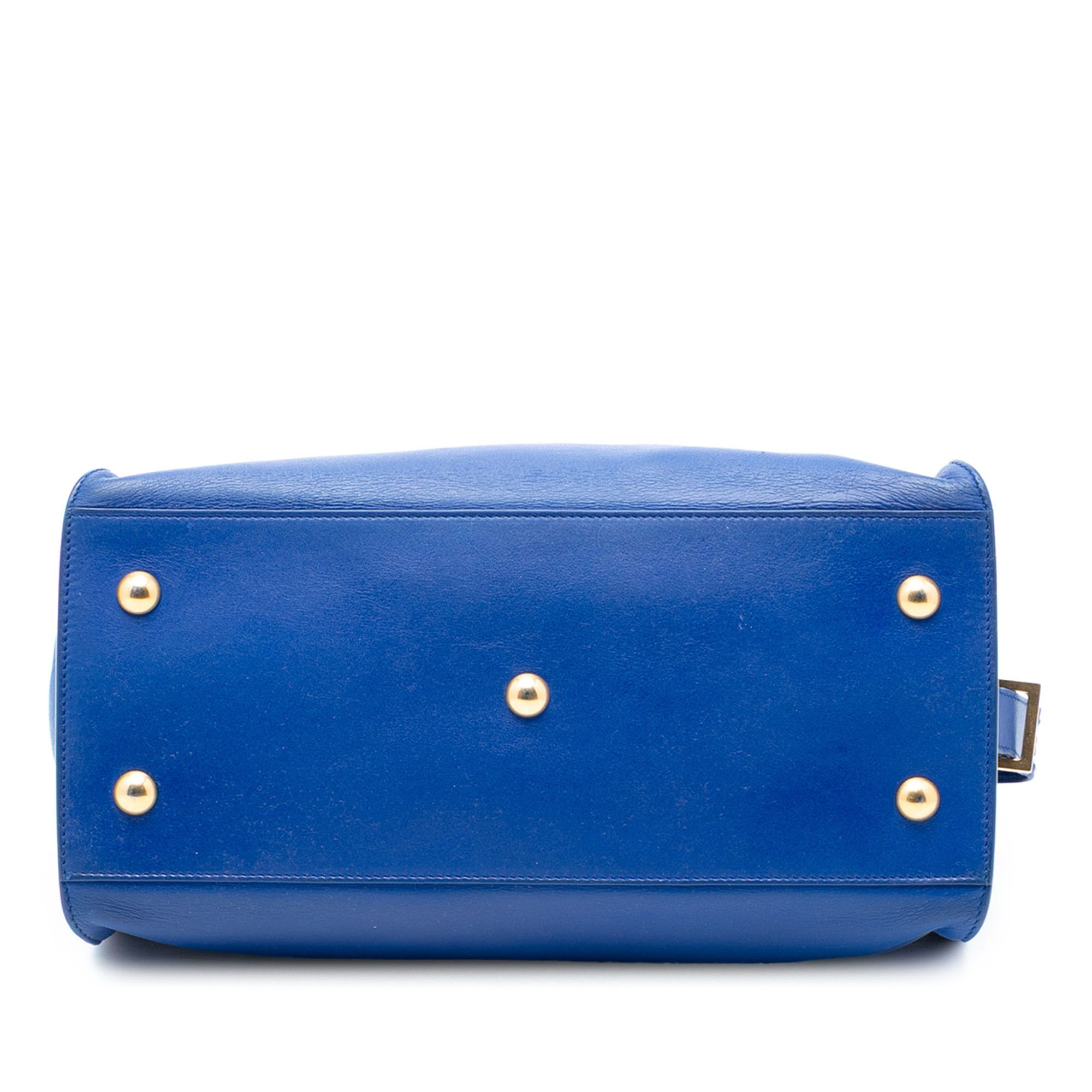 Yves Saint Laurent Yves Saint Laurent Small Calfskin Cabas Chyc Satchel Size ONE SIZE - 3 Thumbnail