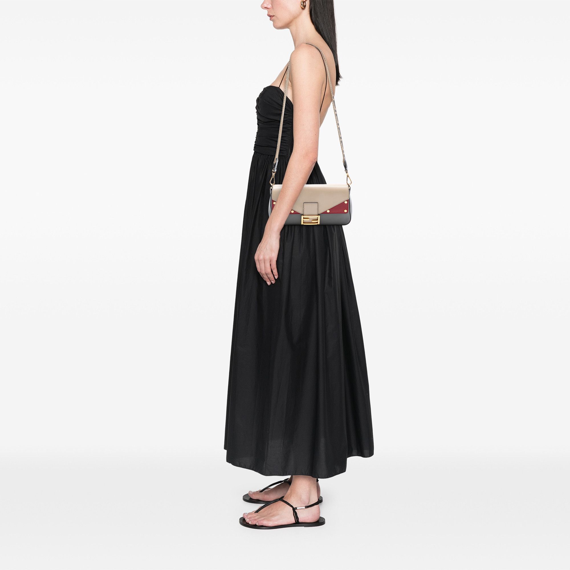 Fendi Fendi Vitello Grace FF 1974 Baguette Crossbody Size ONE SIZE - 7 Thumbnail