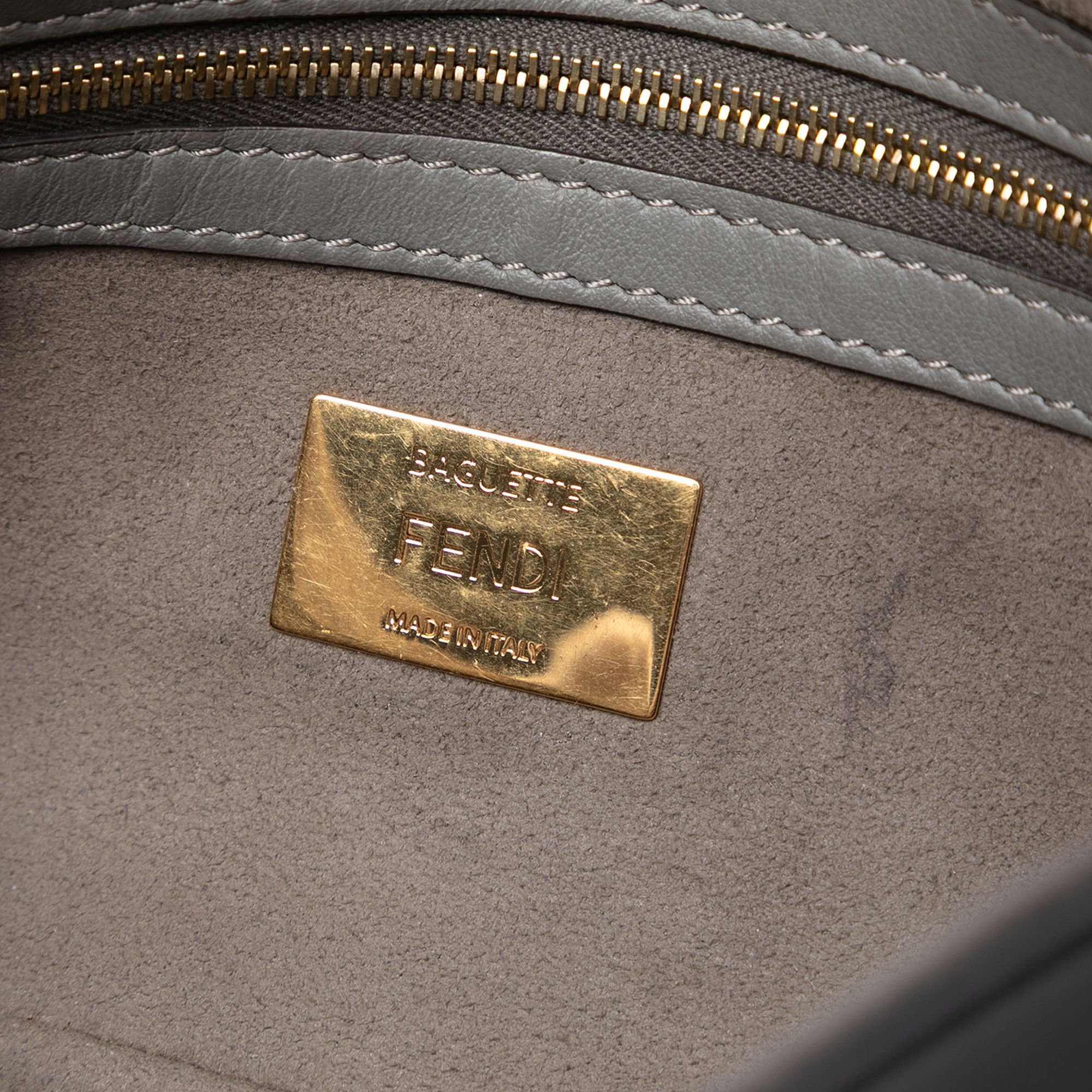 Fendi Fendi Vitello Grace FF 1974 Baguette Crossbody Size ONE SIZE - 6 Thumbnail