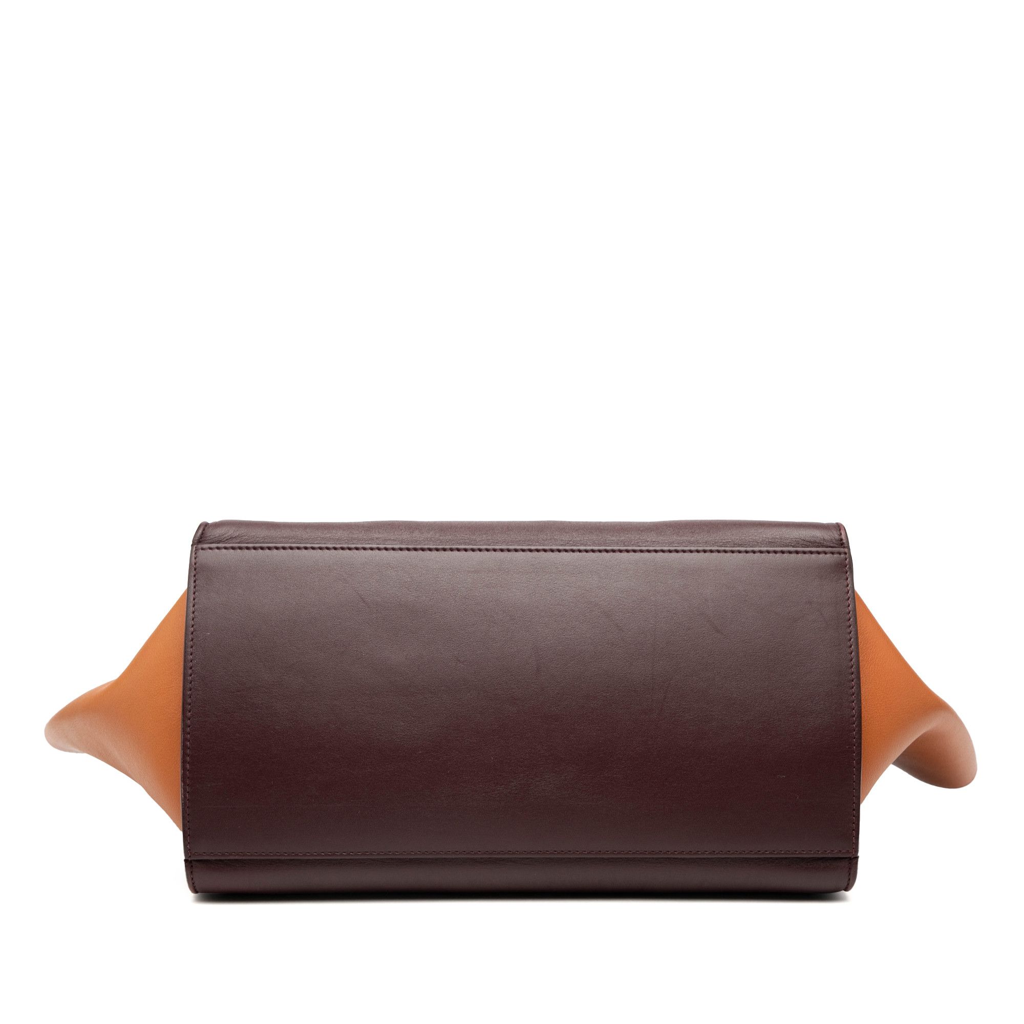 Celine Celine Small Tricolor Leather Trapeze Satchel Size ONE SIZE - 3 Thumbnail