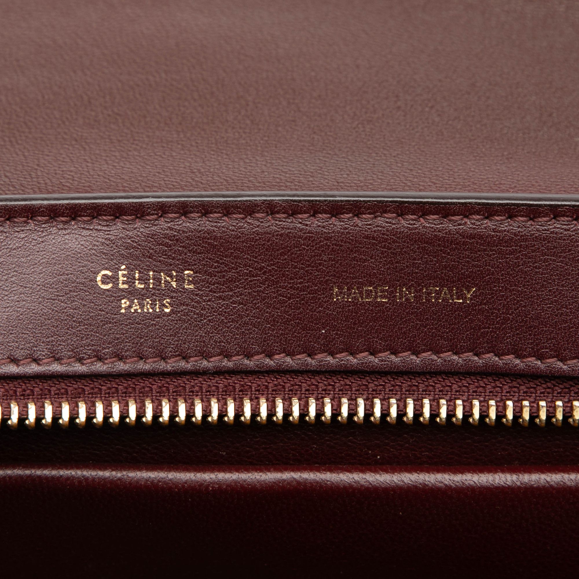 Celine Celine Small Tricolor Leather Trapeze Satchel Size ONE SIZE - 5 Thumbnail