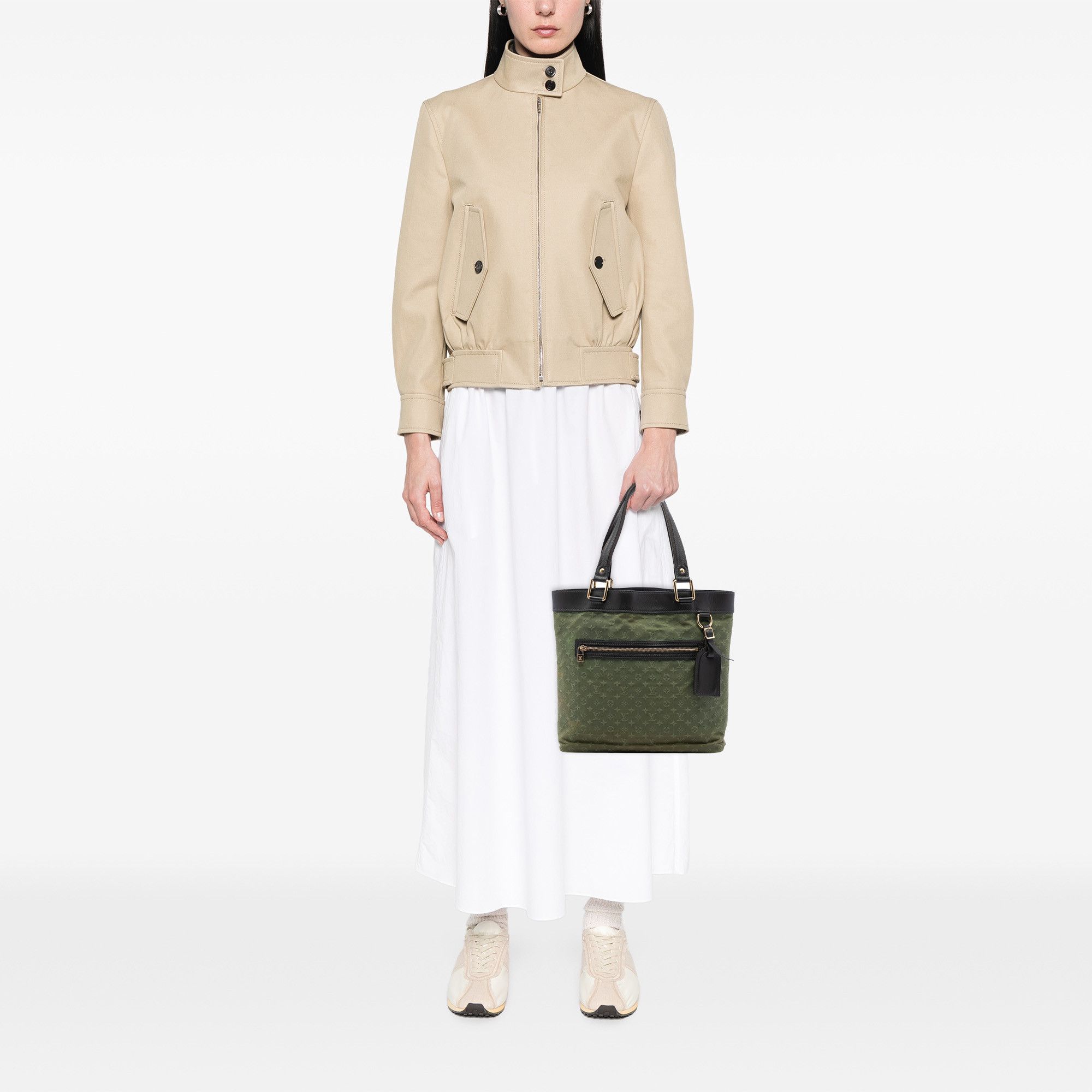Louis Vuitton Louis Vuitton Monogram Mini Lin Lucille GM Size ONE SIZE - 7 Thumbnail