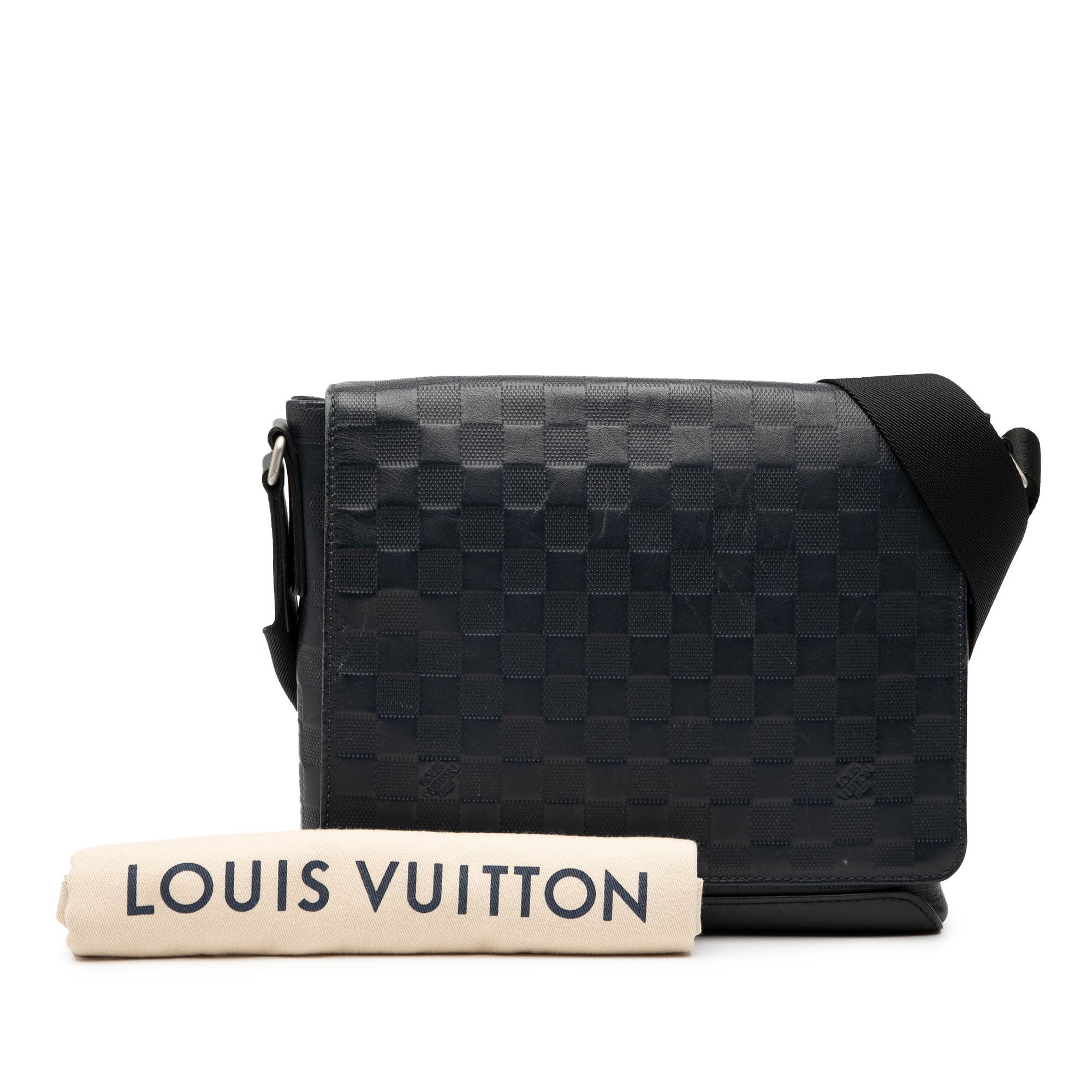 Louis Vuitton Louis Vuitton Damier Infini District PM Size ONE SIZE - 10 Thumbnail