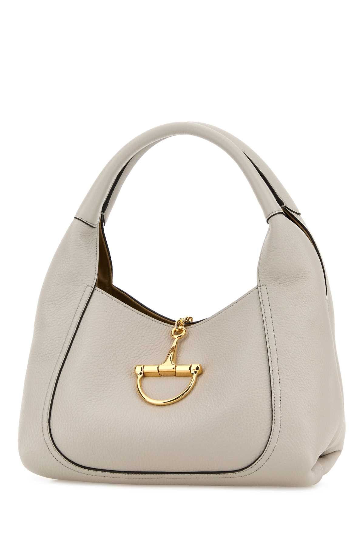 Gucci Light Grey Leather Shoulder Bag Size ONE SIZE - 2 Thumbnail