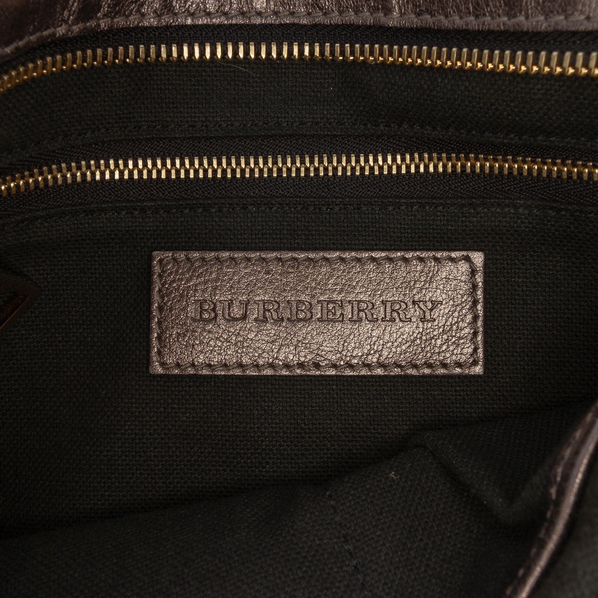 Burberry Burberry Supernova Check Canvas and Metallic Leather Crossbody Size ONE SIZE - 5 Thumbnail