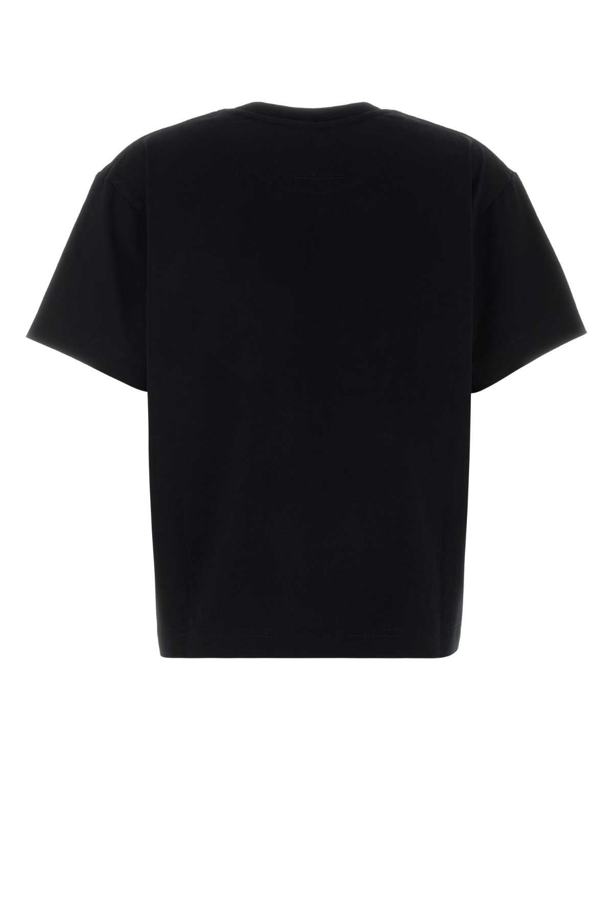 Alexander McQueen Black Cotton T-Shirt Size M / US 6-8 / IT 42-44 - 2 Thumbnail
