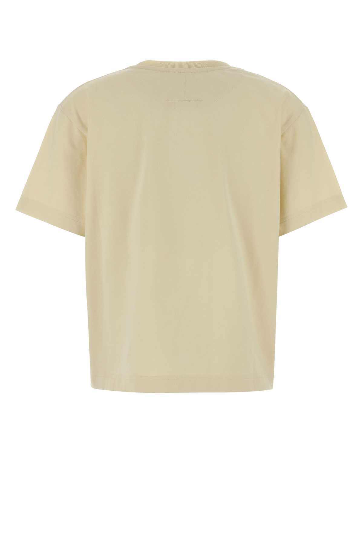Alexander McQueen Cream Cotton T-Shirt Size XS / US 0-2 / IT 36-38 - 2 Thumbnail
