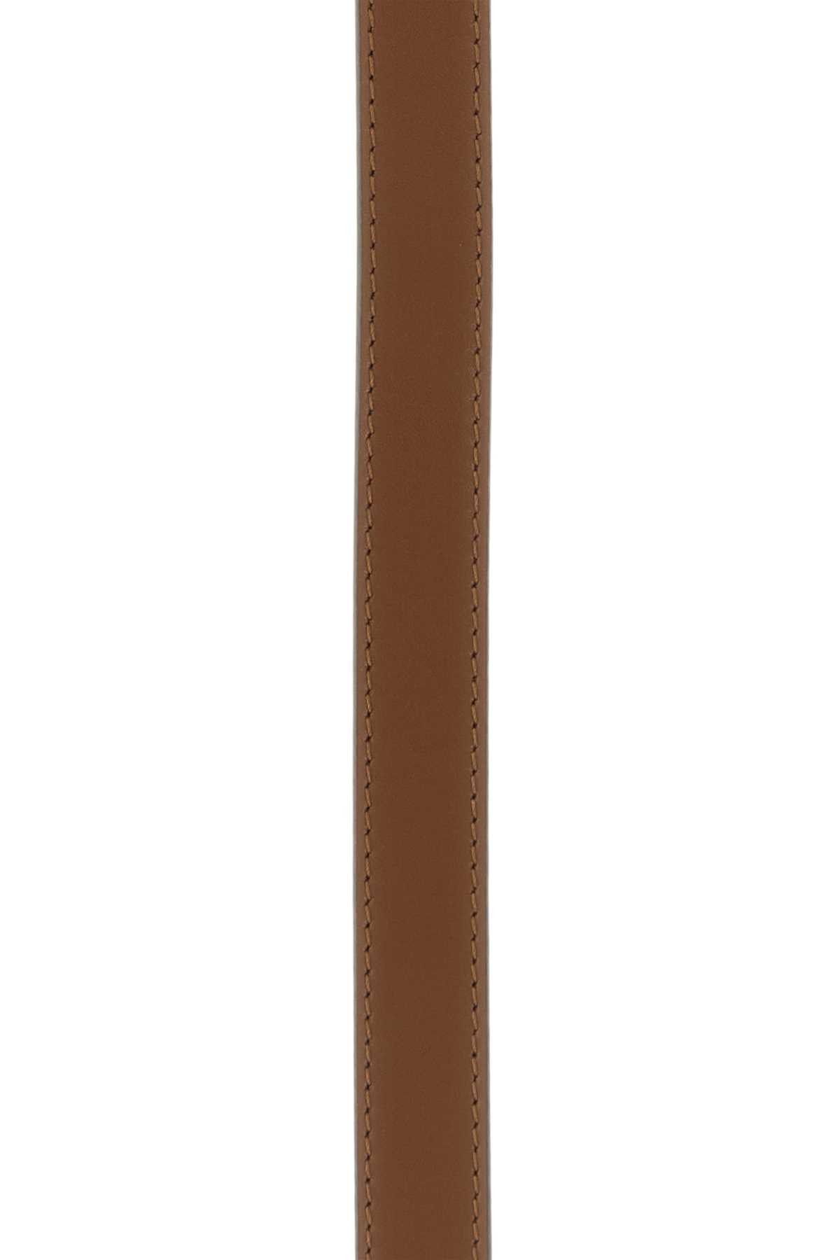 Fendi Brown Leather Reversible Ff Belt Size ONE SIZE - 2 Thumbnail