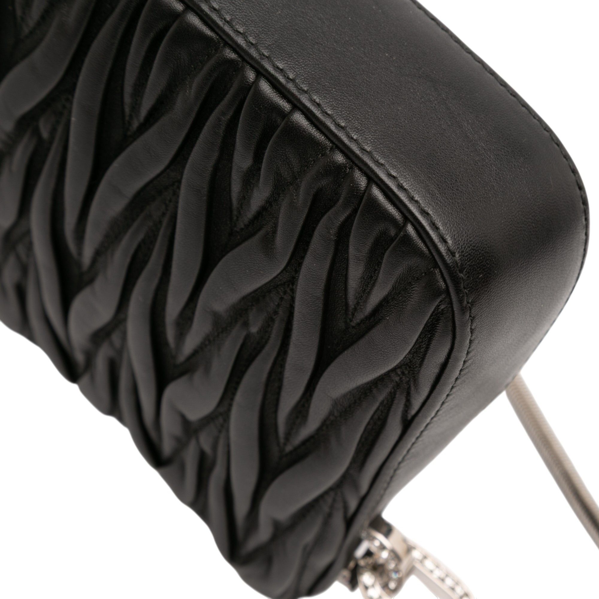 Miu Miu Miu Miu Nappa Matelasse Sassy Shoulder Bag Size ONE SIZE - 6 Thumbnail
