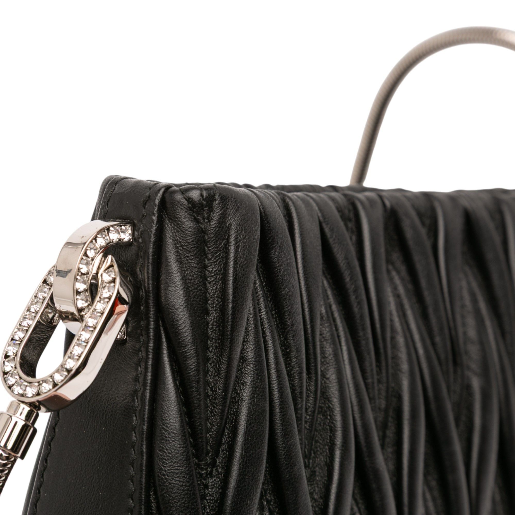 Miu Miu Miu Miu Nappa Matelasse Sassy Shoulder Bag Size ONE SIZE - 7 Thumbnail
